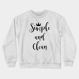 Simple and Clean Crewneck Sweatshirt